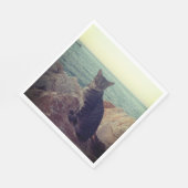 Kitten Serviette (Ecke)