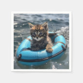 Kitten Serviette (Vorderseite)