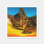 Kitten Serviette (Vorderseite)