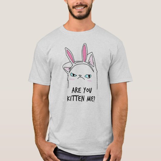 Kitten Sie mich? T-Shirt (Vorderseite)