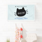 Kitten Sie mir gerade in Blue BIrthday? Banner (Insitu)