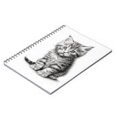 Kitten Sketch Notizblock (Linke Seite)