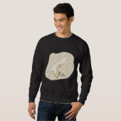 Kitten Sleeping Illustration Sweatshirt (Vorne ganz)