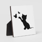KITTEN SPIELEN MIT SCHALTFLÄCHEN FOTOPLATTE (Vorderseite)