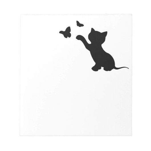 KITTEN SPIELEN MIT SCHALTFLÄCHEN NOTIZBLOCK (Vorderseite)