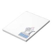 Kitten spielt eine Trommel Notizblock (Rotiert)