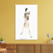 Kitten stehend auf Hinterpfeffern Leinwanddruck (Insitu (Wohnzimmer))
