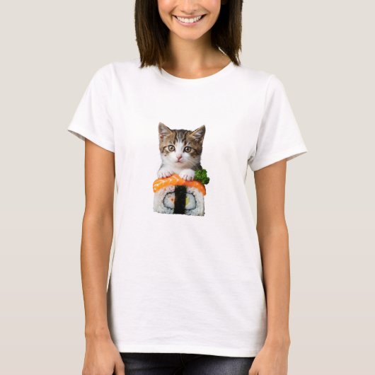Kitten Sushi T-Shirt (Vorderseite)