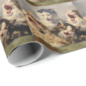 Kitten Symphony von Julius Adam II Geschenkpapier (Rolleneckpunkt)
