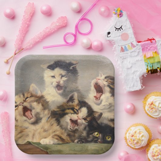 Kitten Symphony von Julius Adam II Pappteller (Party)