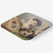 Kitten Symphony von Julius Adam II Pappteller (Gewinkelt)