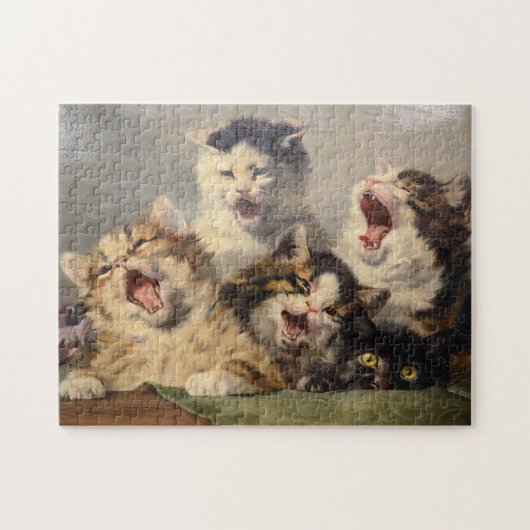 Kitten Symphony von Julius Adam II Puzzle (Horizontal)