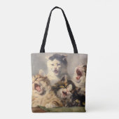 Kitten Symphony von Julius Adam II Tasche (Rückseite)