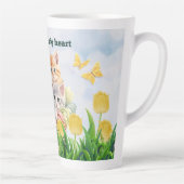 Kitten Theme Latte Tasse (Rechts)