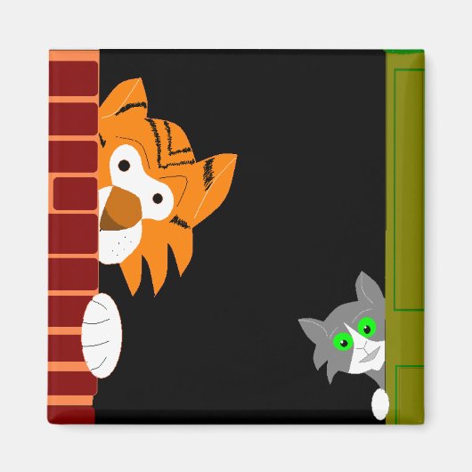 Kitten & Tiger Tales Magnet (Vorne)