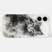 Kitten Tinte Malerei Case-Mate iPhone Hülle (Rückseite (Horizontal))