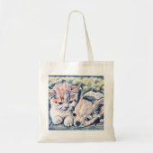 Kitten und Chihuahua Welppy Tragetasche (Vorne)