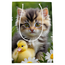 Kitten und Duckling in Milchprodukten Mittlere Geschenktüte