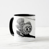 Kitten und Owl, Louis Wain Tasse (Vorderseite Links)