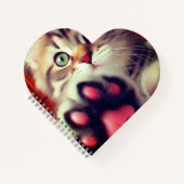 Kitten und Paw Notizblock (Vorderseite)