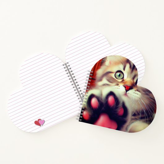 Kitten und Paw Notizblock (Innenseite)