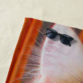 Kitten und Paw Strandtuch (Beispiel)