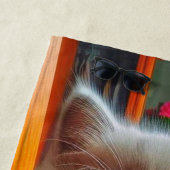 Kitten und Paw Strandtuch (Beispiel)