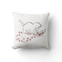 Kitten und Spilt zur Illustration von Weinen Kisse