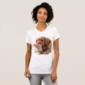 Kitten und Welpe T-Shirt (Vorne ganz)