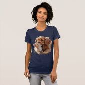 Kitten und Welpe T-Shirt (Vorne ganz)