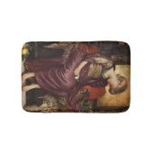 Kitten (von Frederic Leighton) Badematte (Vorderseite)