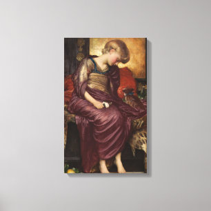Kitten (von Frederic Leighton) Leinwanddruck
