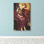 Kitten (von Frederic Leighton) Leinwanddruck (Insitu (Holzboden))