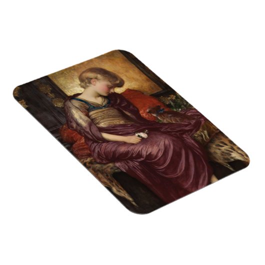 Kitten (von Frederic Leighton) Magnet (Rechte Seite)