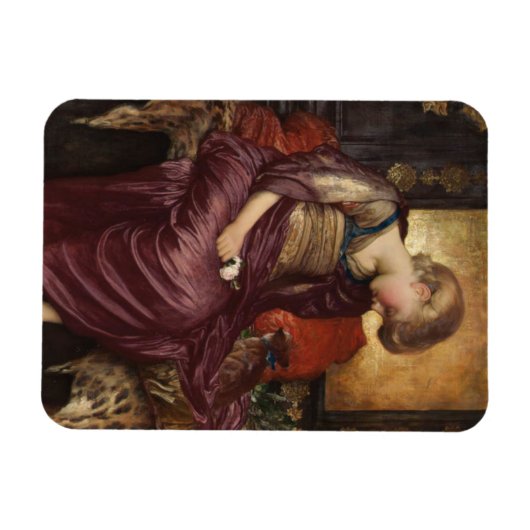 Kitten (von Frederic Leighton) Magnet (Horizontal)