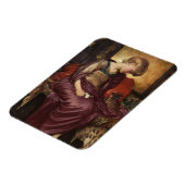 Kitten (von Frederic Leighton) Magnet (Linke Seite)