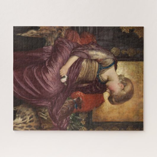 Kitten (von Frederic Leighton) Puzzle (Horizontal)