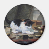 Kitten von Henriëtte Ronner Knip Magnet (Vorne)