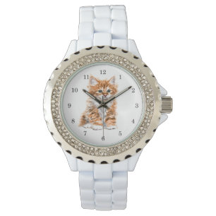 Kitten Watch Geschenk Sweet Baby Cat Armbanduhr