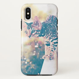 Kitten Watercolor Handy Case iPhone