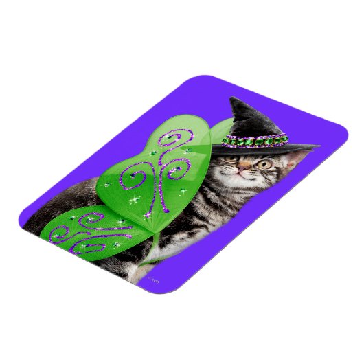 Kitten Witch Fairy Magnet (Linke Seite)
