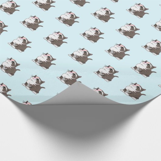 Kitten Wrapping Paper Geschenkpapier (Ecke)