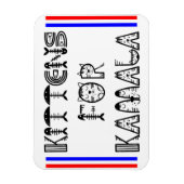 KITTENS ADORE KAMALA MAGNET (Vertikal)