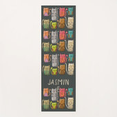 KITTENS , CUTE CATS, CATS DRAWING YOGAMATTE (Vorderseite)