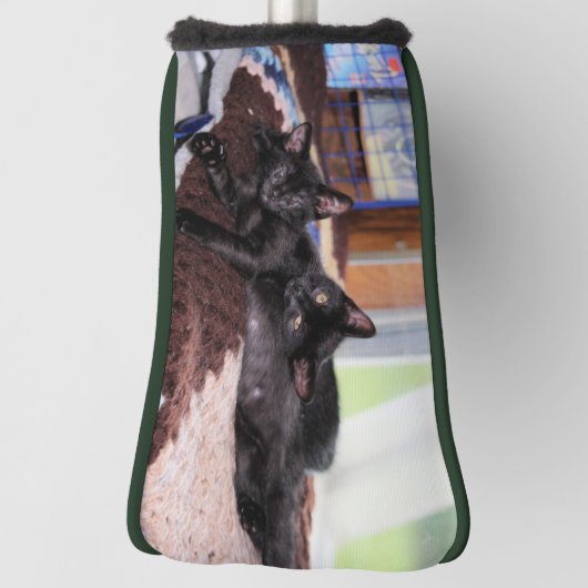 Kittens Golf Head Cover Golf Headcover (Rotieren 90)