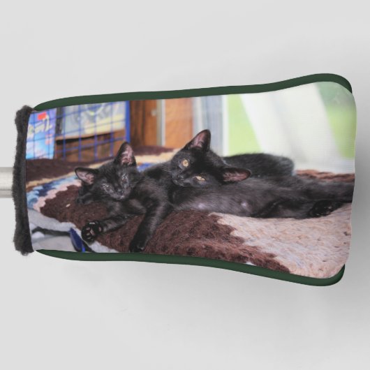 Kittens Golf Head Cover Golf Headcover (Vorderseite)