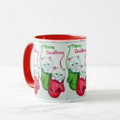 Kittens in Mittens Merry Tasse (Vorderseite Links)