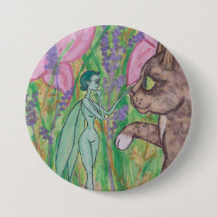 Kittens neuer Freind Button