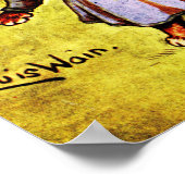 Kittens Off to School von Louis Wain Poster (Ecke)