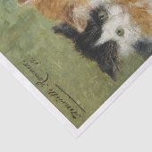 Kittens Painting Henriette Ronner-Knip (1821-1909) Seidenpapier (Ausschnitt)